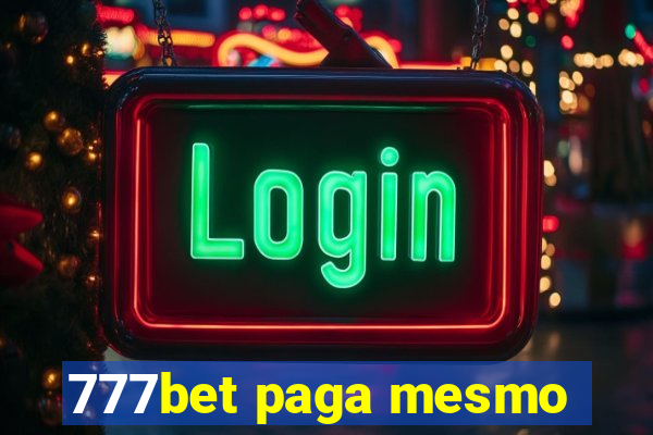 777bet paga mesmo